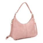 Susan Blush Curved Bag