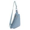 Nancy Triangle Double Zipper Sling Bag | 3 Colors