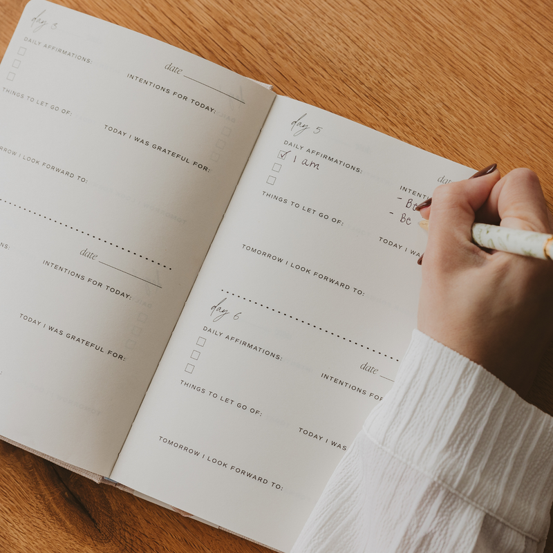 Gratitude Daily Prompted Journal