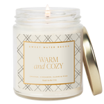Warm and Cozy 9 oz Soy Candle