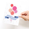 Happy Birthday Party Balloons Greeting Card