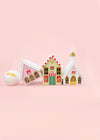 Christmas Village Pink House Bath Bomb