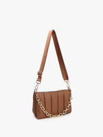 Lala Quilted Chain Crossbody Bag