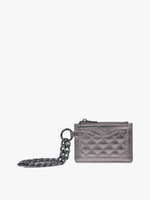 Quilted Wallet w/ Chain Bangle