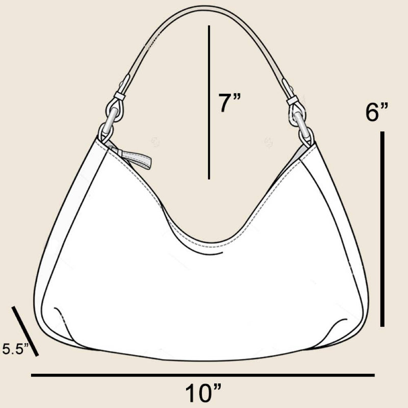 Black Weathered Faux Leather/Studs Bucket Bag