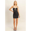 Black Ruched Dress