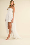 Tulum Cascade White Dress