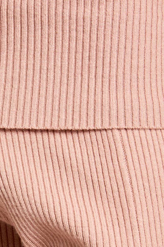 Blush Open Sleeve OTS Sweater Dress