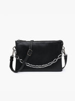 Izzy Textured Crossbody w/ Guitar Strap