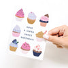 Have a Super Sweet Birthday! Cupcakes Greeting Card