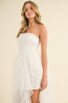 Tulum Cascade White Dress