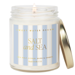 Salt and Sea 9 oz Soy Candle