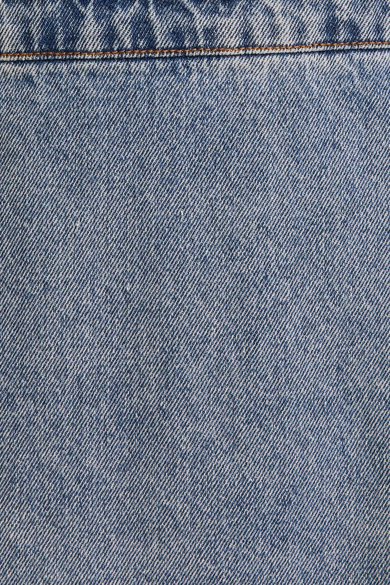 Empire Waist Denim Dress