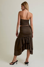 Ruffled Top with matching Ruffled Skirt