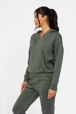 Forest Green Elevated Pullover Hoodie