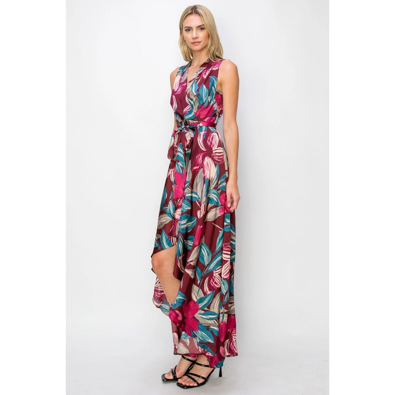 Cancun Hi-lo Wrap Dress