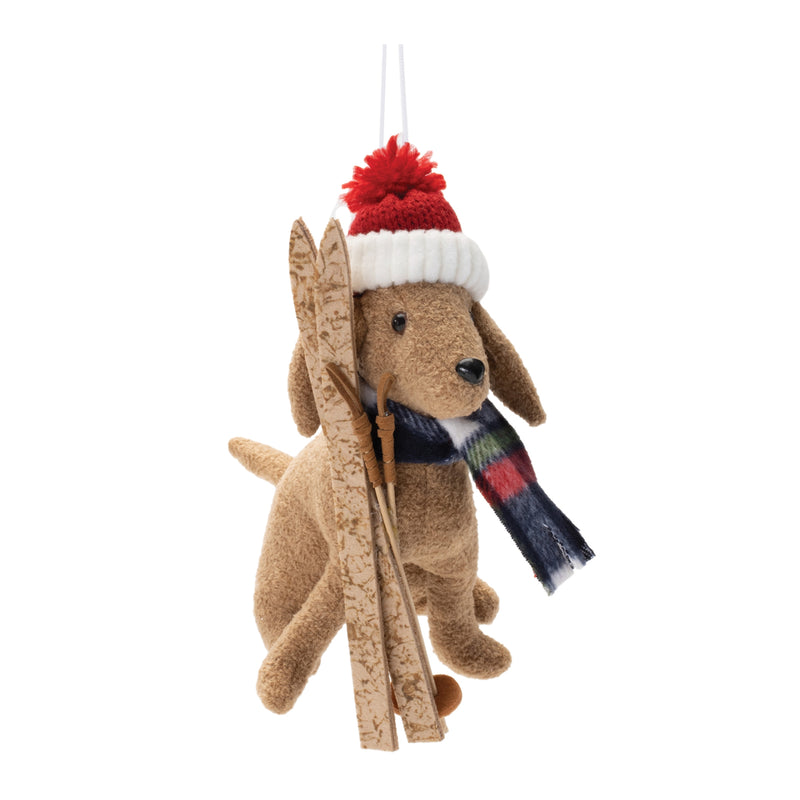 Winter Dog Ornament