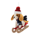 Winter Dog Ornament