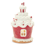 LED Gingerbread House 7"H