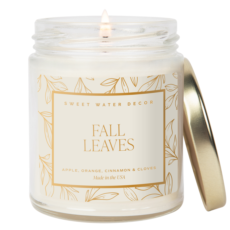 Fall Leaves 9 oz Soy Candle