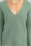 Sage Green Chunky Sweater