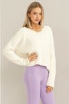 Cream Chenille Betty Sweater