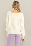 Cream Chenille Betty Sweater