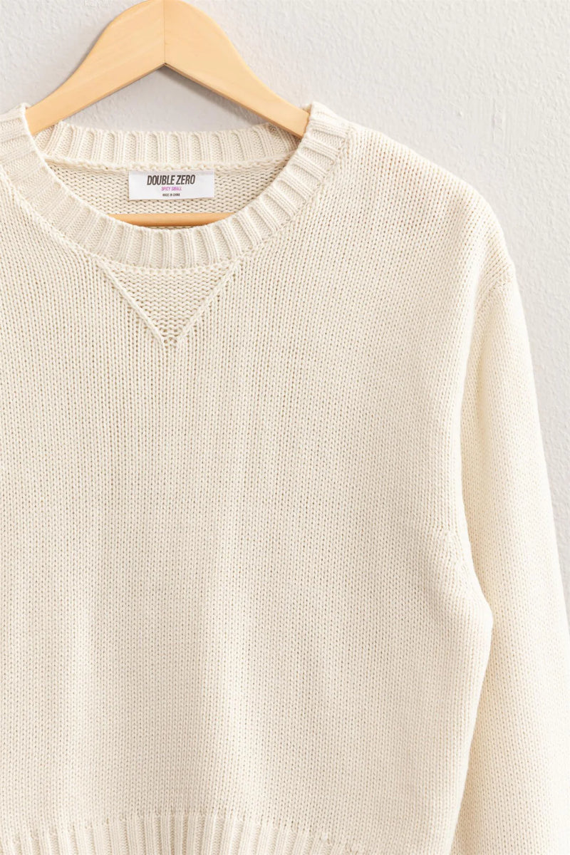 Ivory Knit Sweater