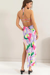 Tie Dye Backless Dress