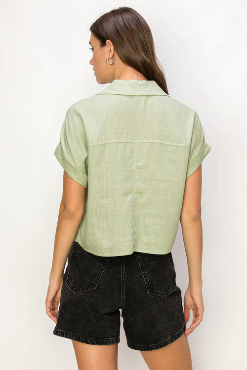 Annie Sage Short Sleeve Top