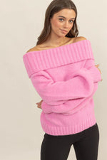 Holly Pink OTS Sweater