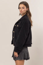 Black Sherpa Jacket