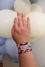 USA Beaded Bracelets