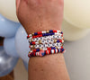 USA Beaded Bracelets