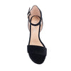 Kaylee Black Platform Sandal