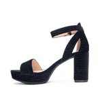 Kaylee Black Platform Sandal