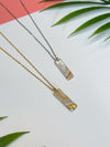 Alabaster Pearl Necklace | Gold or Silver