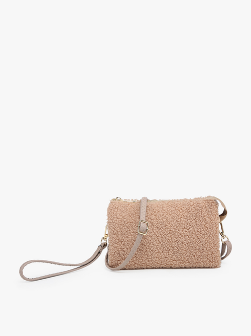 Riley Sherpa Crossbody/Wristlet