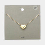 Gold Heart Pendant