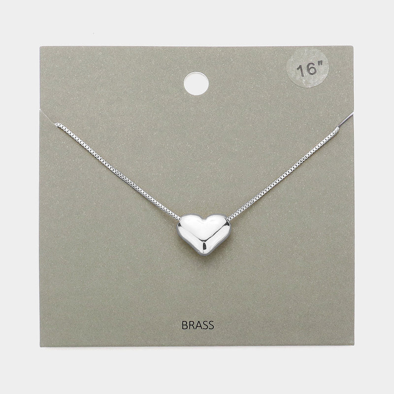 Silver Heart Pendant