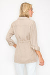 Taupe Cargo Jacket