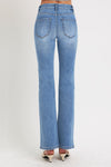 Mid Rise Ankle Bootcut Jeans