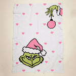 Grinch Fuzzy Blanket