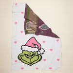 Grinch Fuzzy Blanket