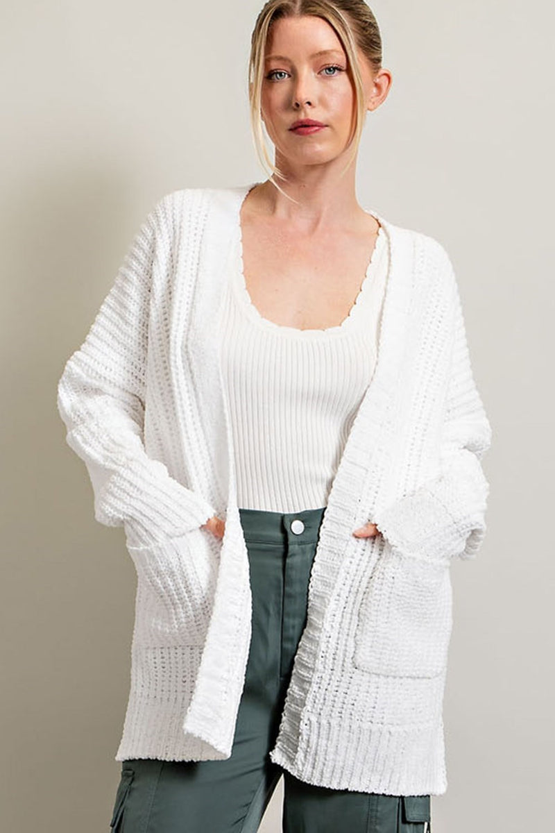 Rory White Cardigan