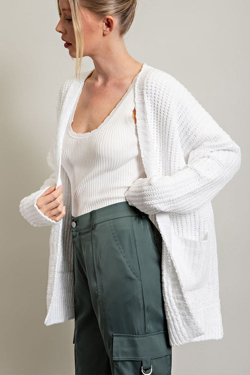 Rory White Cardigan