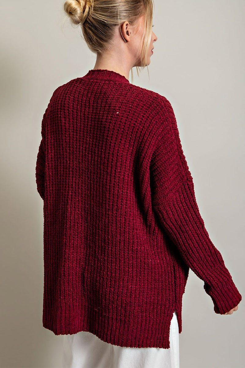 Rory Wine Cardigan