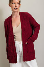 Rory Wine Cardigan