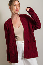 Rory Wine Cardigan