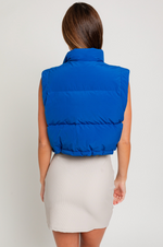 Feeling Blue Crop Vest